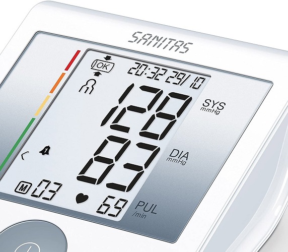 Oberarm-Blutdruckmessgerät - SBM 22, Automatisch, Größe 22 - 33 cm [SANITAS]