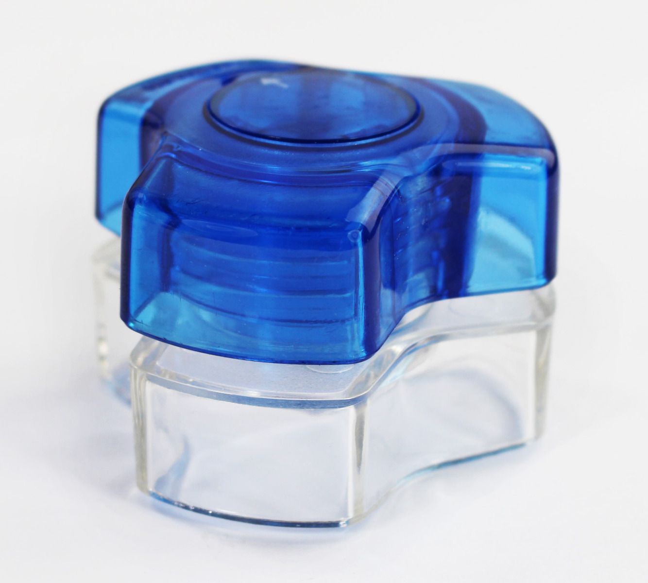 Tabletten-Crusher/Tablettenteiler, Farbe: Blau/Transparent, Med-Comfort [AMPRI]