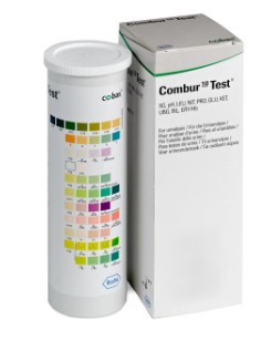 Urinteststreifen Combur 10-Test, Pack mit 100 Stück [ROCHE]