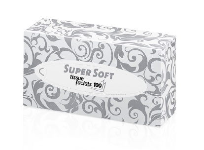 WEPA Kosmetiktücher Super Soft 2-lagig 100 Stk./Box