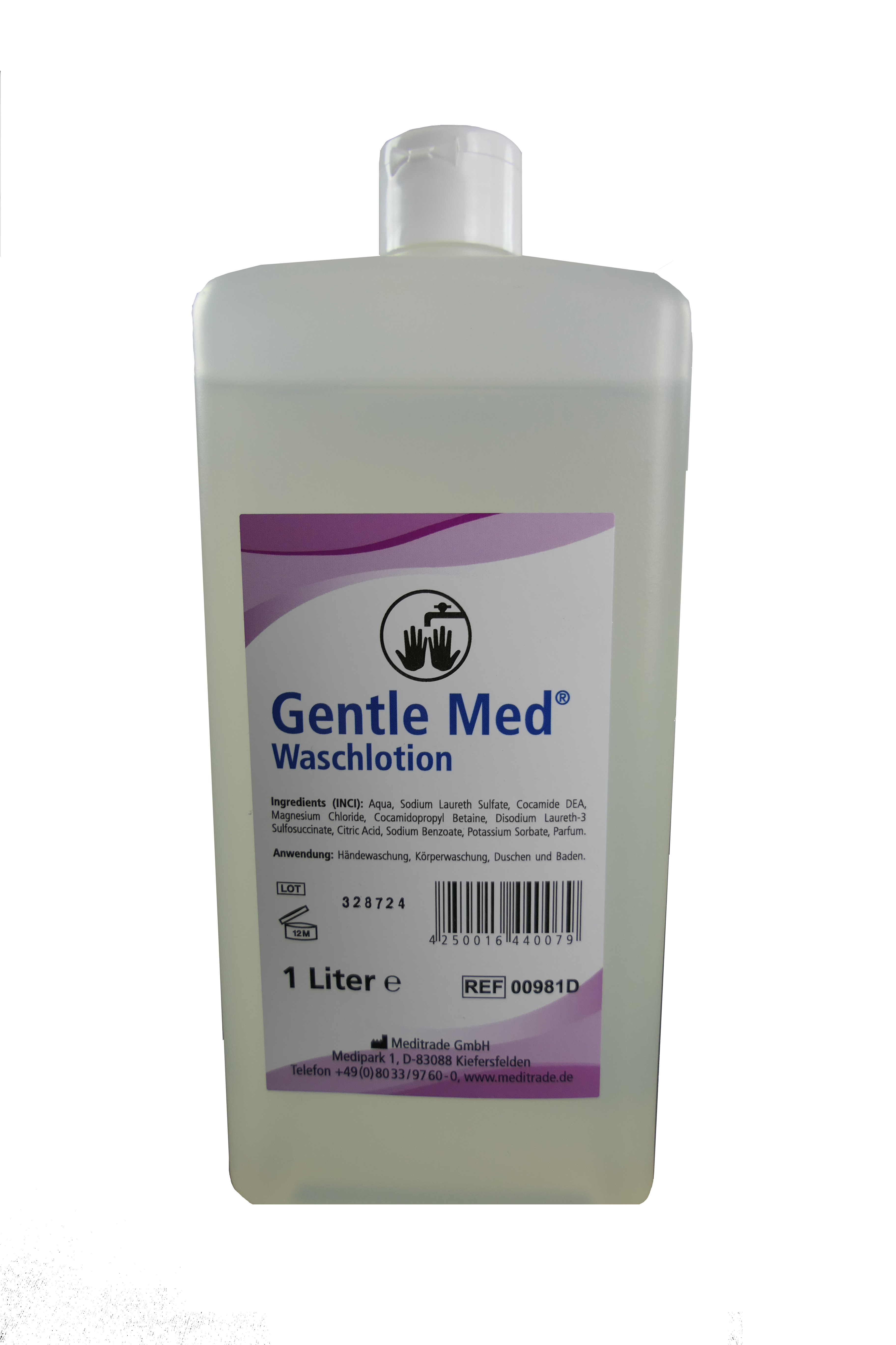 [MEDITRADE] Waschlotion Gentle Med ph Neutral 1000ml