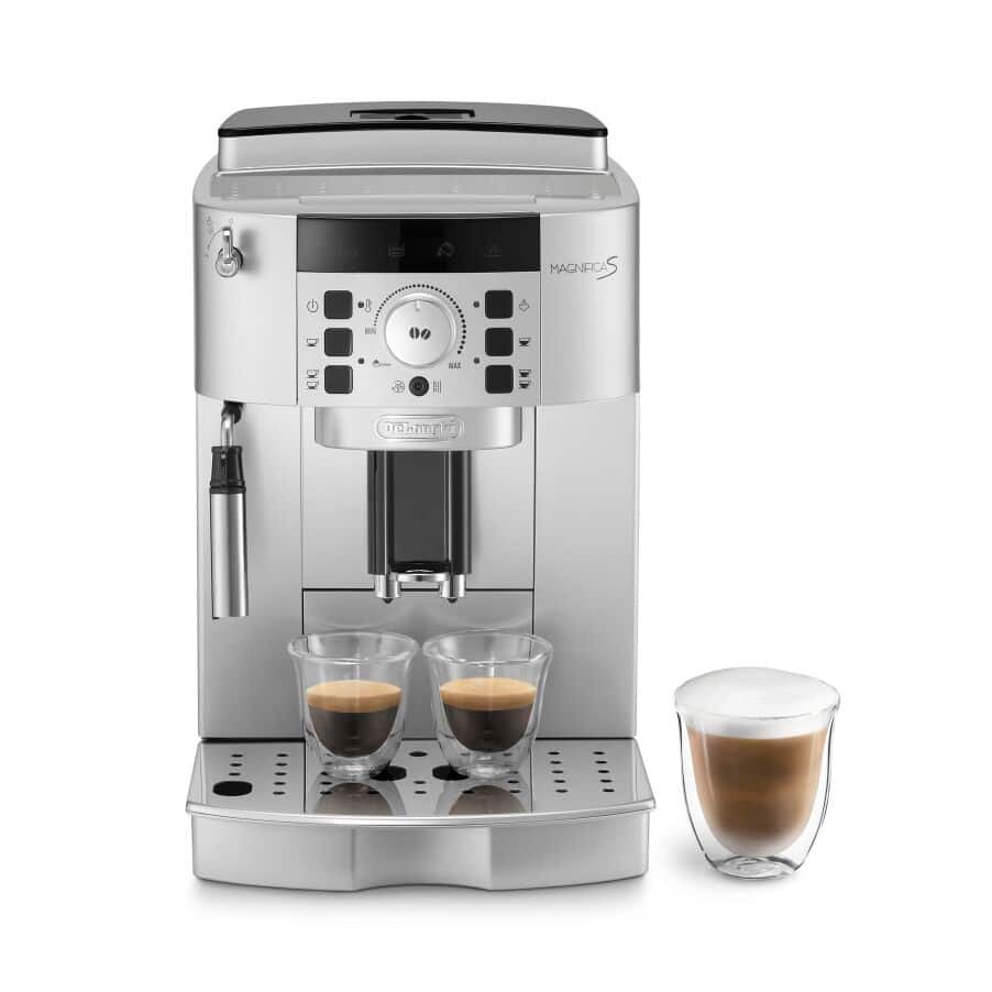 Kaffeevollautomat, Twin-Shot-System, Magnifica S, Farbe: SILBER/SCHWARZ, ECAM21.117.SB [DE'LONGHI]