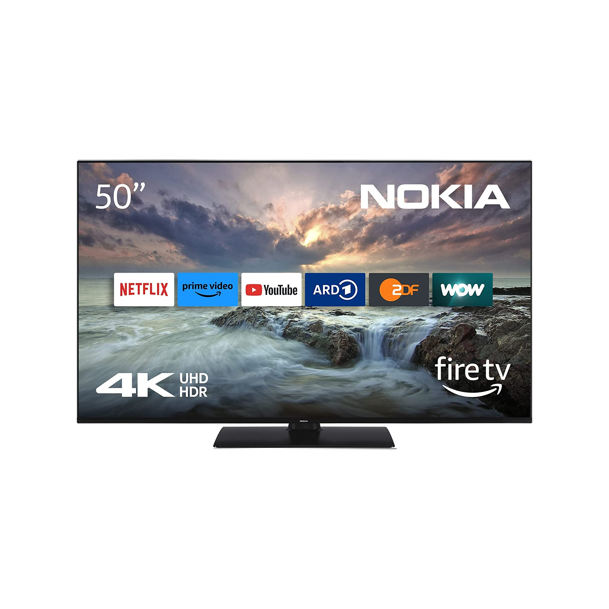 50 Zoll / 126 cm 4K UHD Smart TV mit Fire TV [NOKIA]